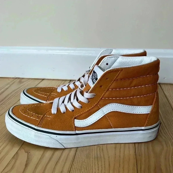Desert Sun Orange Vans SK8-High Too - Picture 3 of 8